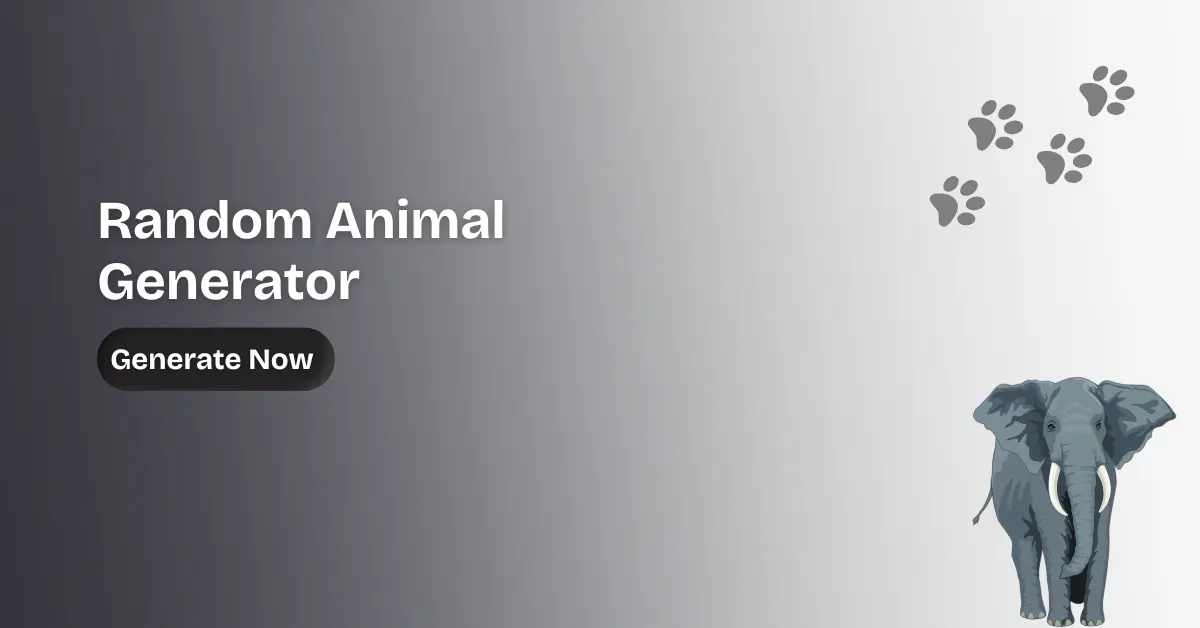 Random Animal Generator