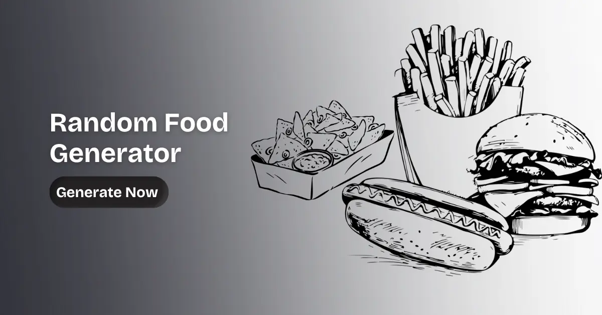 Random Food Generator