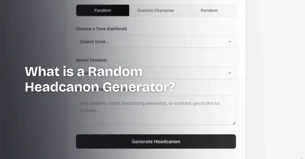 Random Headcanon Generator